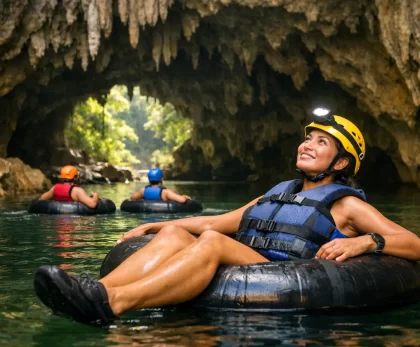 Can Non Swimmers Cave Tube in Belize?
