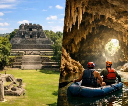 Belize Ruins vs Cave Adventures