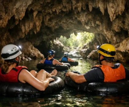 Private Cave Tubing Itinerary Example