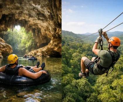 Cave Tubing vs Ziplining for Your Belize Day