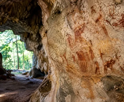A Cultural Cave Interpretation Example in Belize